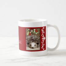 Christmas Hedgehog Mug