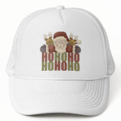 Christmas Ho Ho Ho Santa Hat/Cap