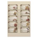 Christmas Holiday 3 Gift Tags on a Sheet flyers