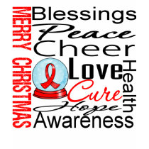 Christmas Holiday AIDS Collage t-shirts by giftsforawareness Christmas Holiday AIDS Collage t-shirts