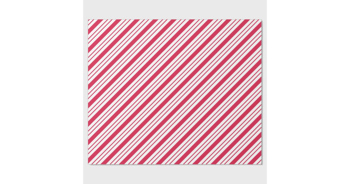 Christmas Holiday Candy Peppermint Wrapping Paper | Zazzle