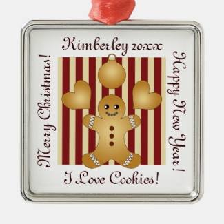 Christmas Holiday Cookies Red Stripes Cute