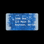 Christmas Holiday designs Address Label labels