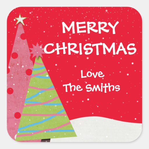 christmas holiday gift tag sticker zazzle christmas holiday gift tag sticker zazzle