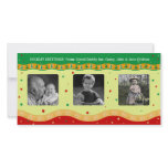 Christmas Holiday Greetings Photo Greeting Card