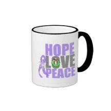 Christmas Holiday Hope Love Peace General Cancer Mug