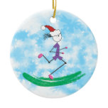 Christmas Holiday Lady Runner Christmas Ornaments