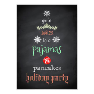 pancakes and pajamas invitations announcements zazzle christmas pjs for couples