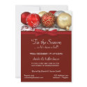 Christmas Holiday Party Custom Invitations invitation
