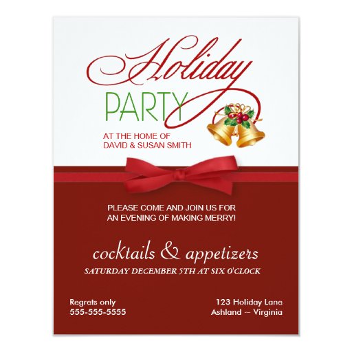 christmas holiday party stylish invitations zazzle christmas holiday party stylish invitations zazzle