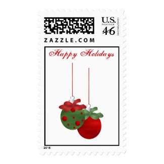 Christmas Holiday Postage stamp