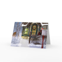 Christmas Holiday Scene Card by Kendra Christmas Holiday Scene Card