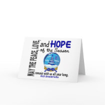 Christmas Holiday Snow Globe 1 ALS cards by awarenessgifts Christmas Holiday Snow Globe 1 ALS cards