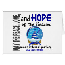 Christmas Holiday Snow Globe 1 ALS Cards