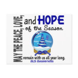 Christmas Holiday Snow Globe 1 ALS postcards
