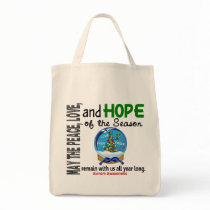 Christmas Holiday Snow Globe 1 Autism bags