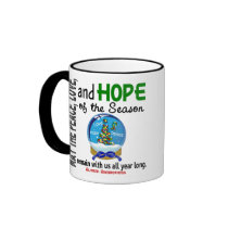 Christmas Holiday Snow Globe 1 Autism mugs