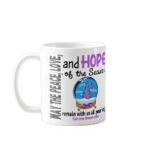 Christmas Holiday Snow Globe 1 Cancer mugs