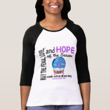 Christmas Holiday Snow Globe 1 Cancer Tees