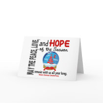 Christmas Holiday Snow Globe 1 Heart Disease Cards