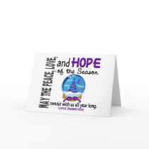 Christmas Holiday Snow Globe 1 Lupus Greeting Cards