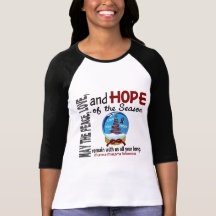 Christmas Holiday Snow Globe 1 Multiple Myeloma Tshirts