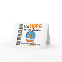 Christmas Holiday Snow Globe 1 Multiple Sclerosis Cards