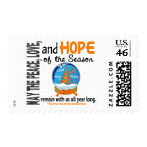 Christmas Holiday Snow Globe 1 Multiple Sclerosis postage by awarenessgifts Christmas Holiday Snow Globe 1 Multiple Sclerosis postage