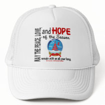 Christmas Holiday Snow Globe 1 Stroke hats