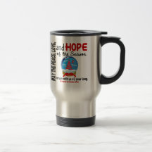 Christmas Holiday Snow Globe 1 Stroke Mug