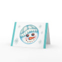 Christmas Holiday Snowman Card by suncookiez Christmas Holiday Snowman Card