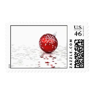 Christmas Holiday Stars Postage Stamp