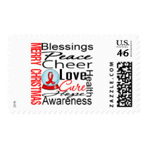 Christmas Holiday Stroke Ribbon Collage Stamps