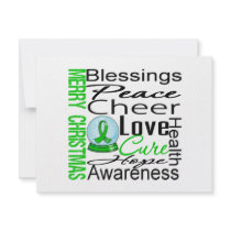 Christmas Holiday Tourette Syndrome Collage invitations