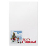 Christmas Holiday Writing Stationery Design