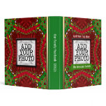 Christmas Holidays Family Photo Yearbook 3 Ring Binder