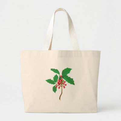 Christmas Holly bags