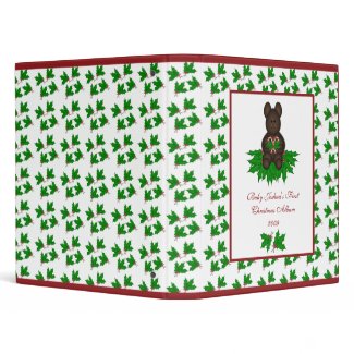 Christmas Holly Binder binder