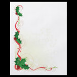 Christmas Holly Border Flyer