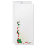 Christmas Holly Border rack cards