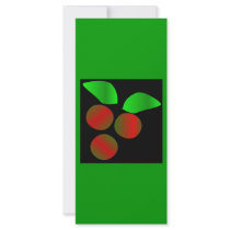 Christmas Holly II rack cards by colorimages Christmas Holly II rack cards