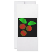 Christmas Holly IV rack cards