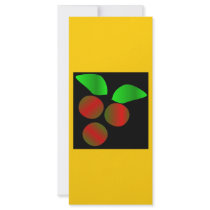 Christmas Holly IX rack cards