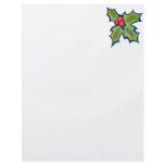 Christmas Holly Leaves, Red Berries flyers