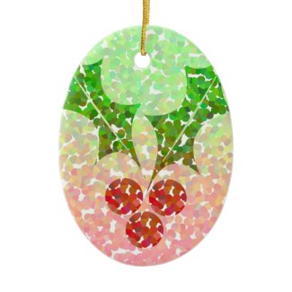 Christmas holly - Ornament ornament