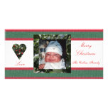 Christmas Holly Photo Card