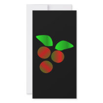 Christmas Holly photo cards by colorimages Christmas Holly photo cards