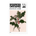 Christmas Holly postage by ChristmasCafe Christmas Holly postage