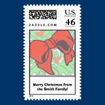 Christmas Holly postage