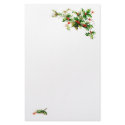 Christmas Holly stationery